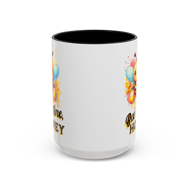 Bee Mine, Honey - Romantic Coffee Mug (11, 15oz)
