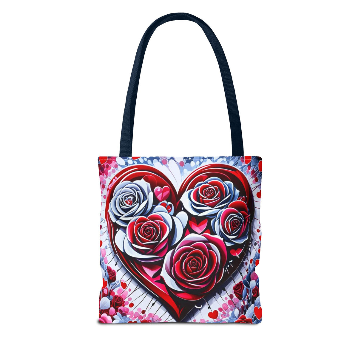Rose Heart Tote Bag