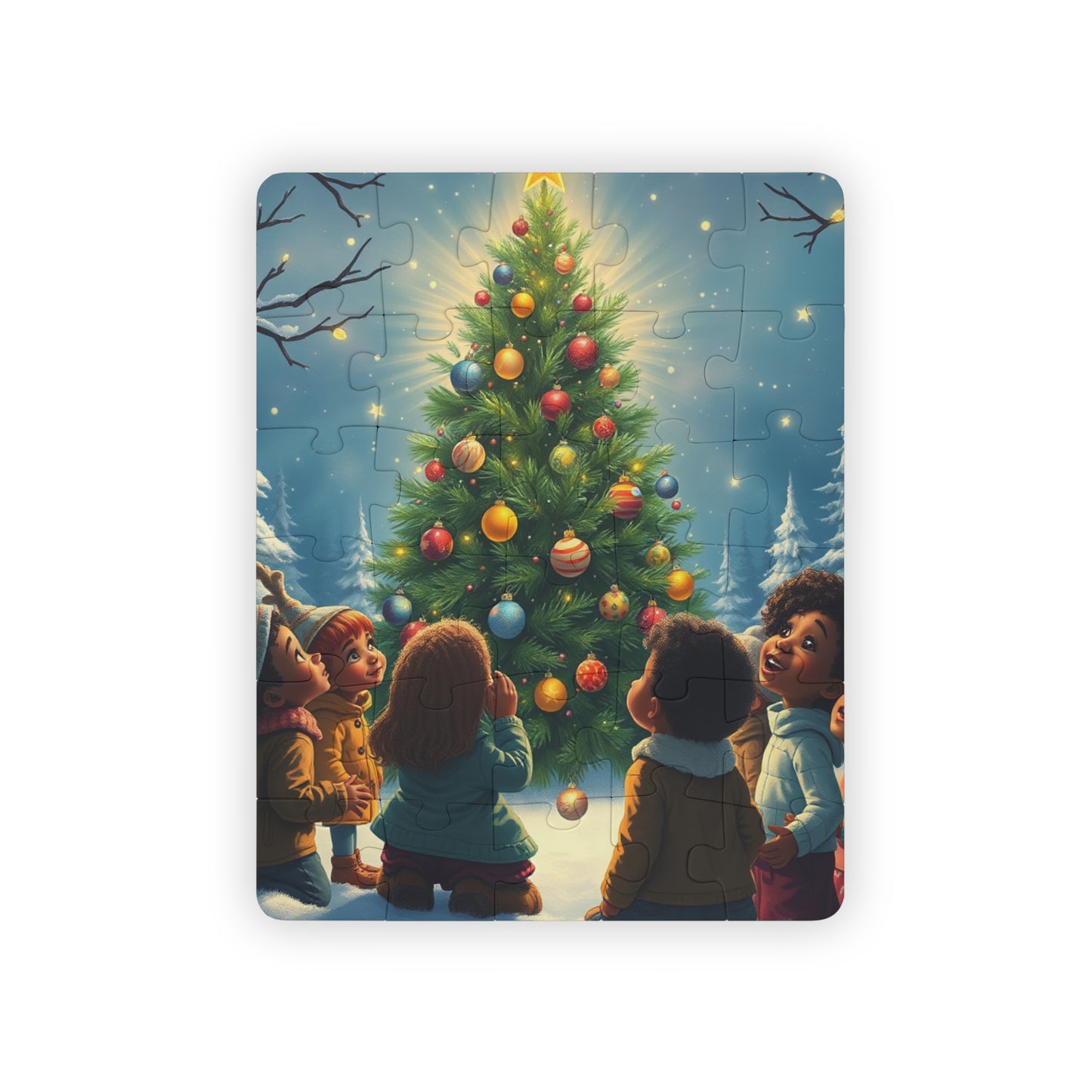 Christmas Tree of Wonders Kids' Puzzle, 30-Piece