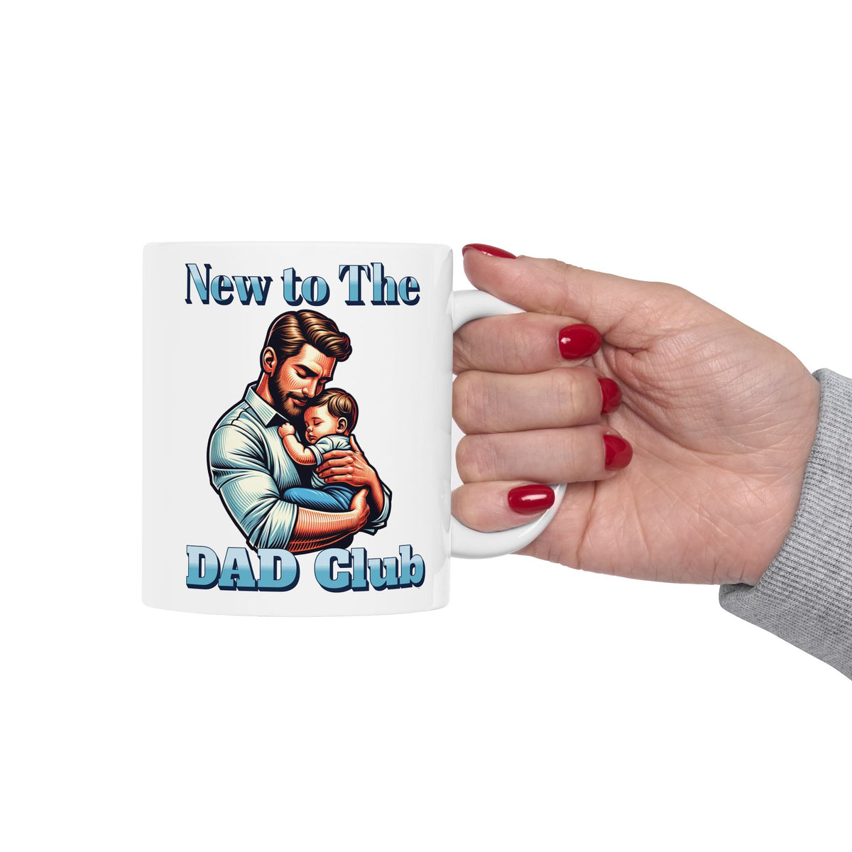 New to The Dad Club - New Baby Coffee Mug - W