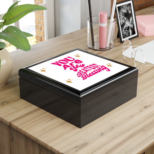You Are My Greatest Blessing Jewelry Box