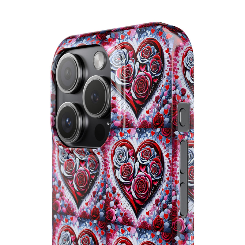 Rose Heart - Slim Phone Case