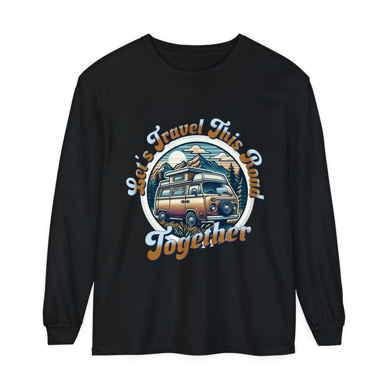 Let's Travel This Road Together - Romantic Long Sleeve T-Shirt