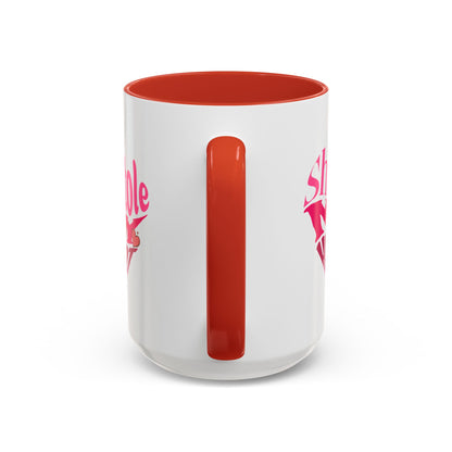 She Stole My Heart - Romantic Accent Coffee Mug (11, 15oz)