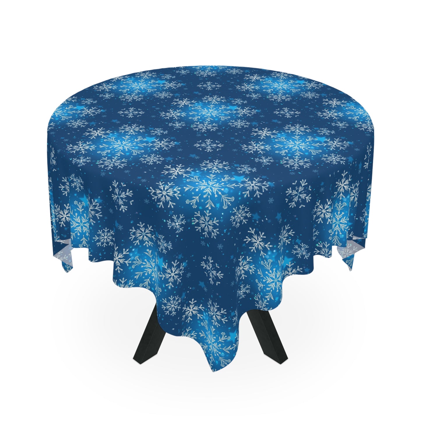 Magical Holiday Snowflake Tablecloth