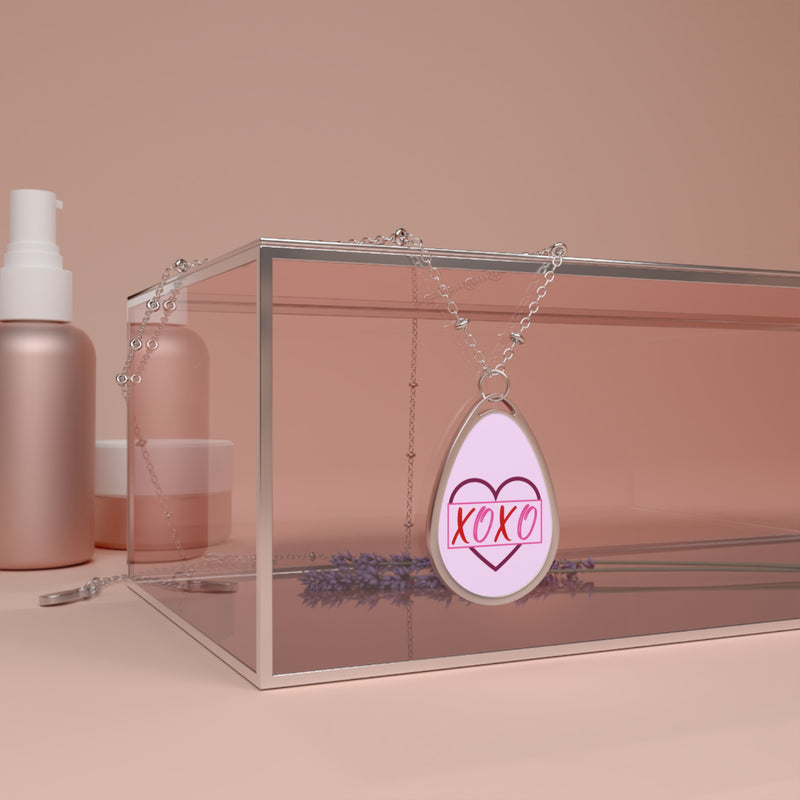 XOXO Oval Necklace