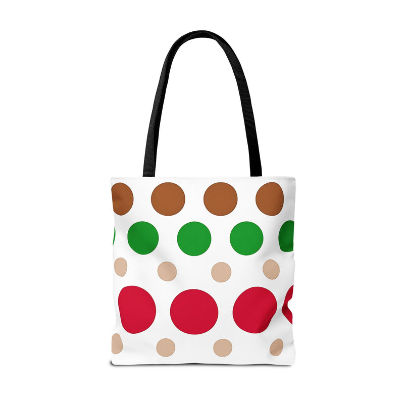 Colorful Polka Dot Tote Bag