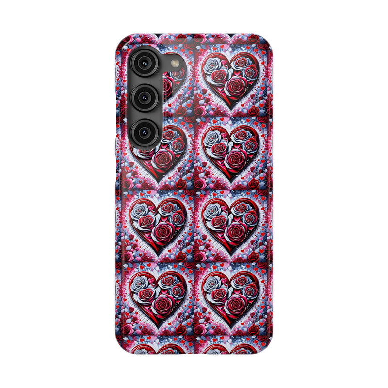 Rose Heart - Slim Phone Case