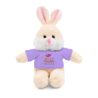 With You Every Step of the Way - Sympathy Stuffed Animals with Tee