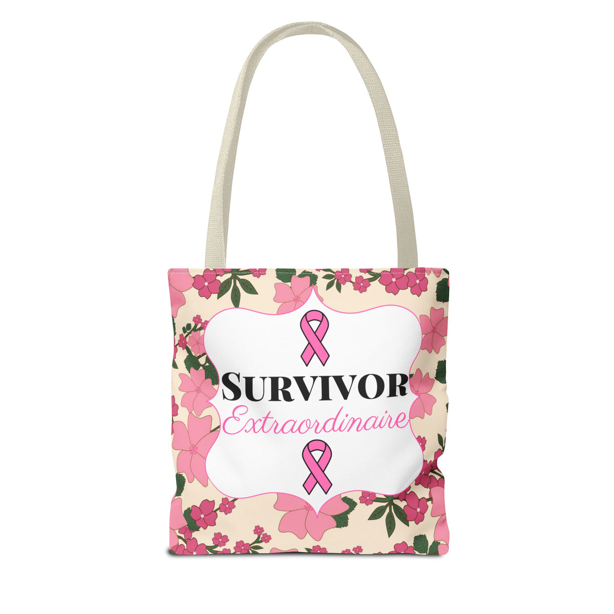 Survivor Extraordinaire - Breast Cancer Survivor Tote Bag