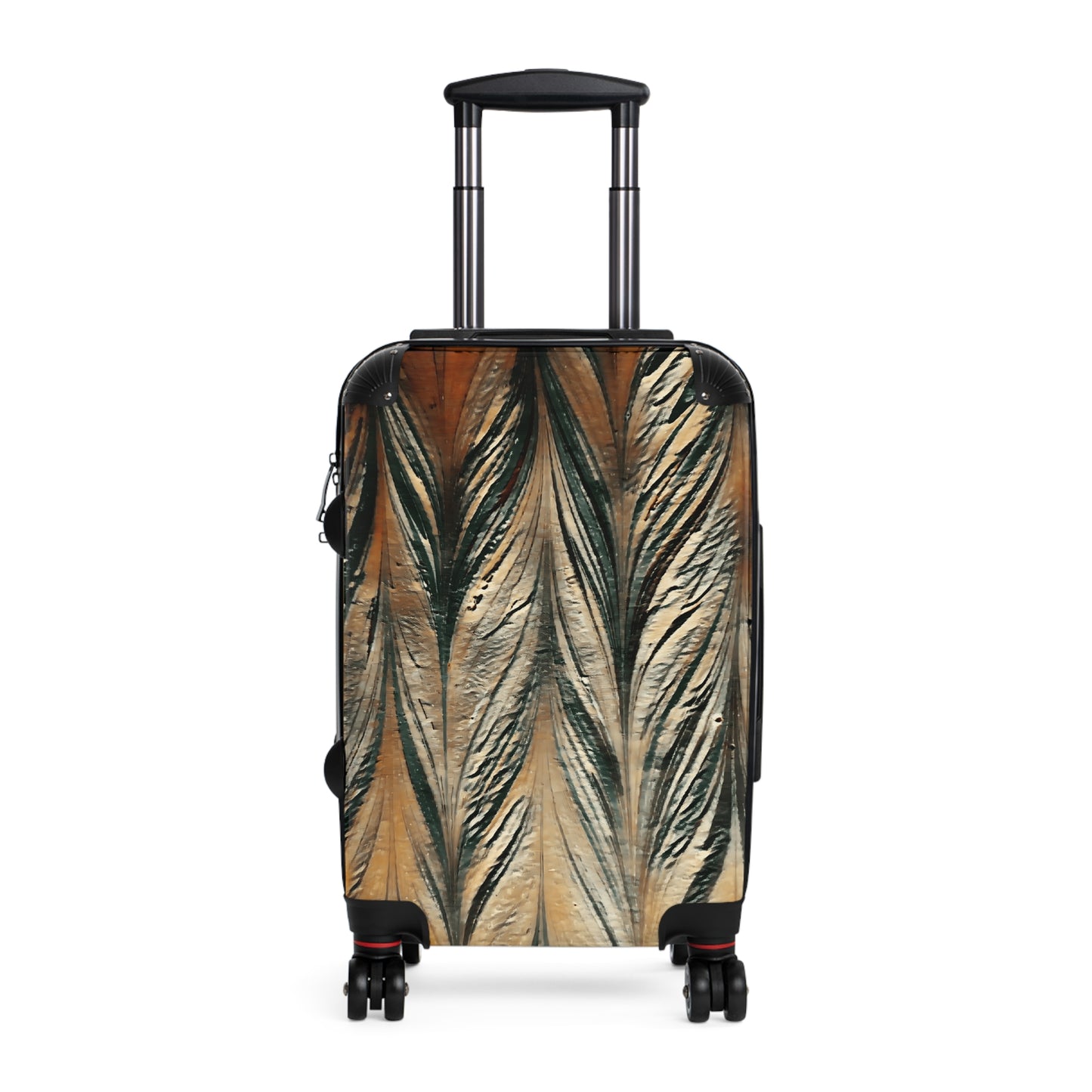 Acrylic Painting Abstract Design Suitcase