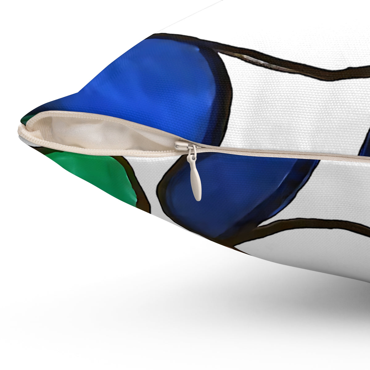 Cirque De Couleur Spun Polyester Square Pillow