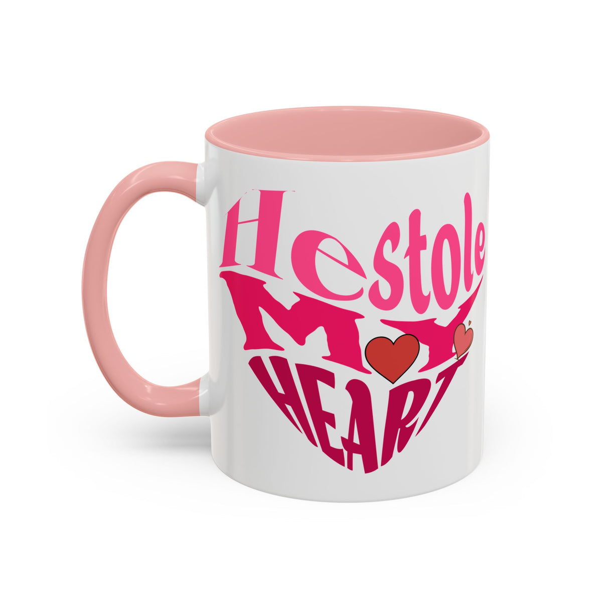 He Stole My Heart - Romantic Accent Coffee Mug (11, 15oz)