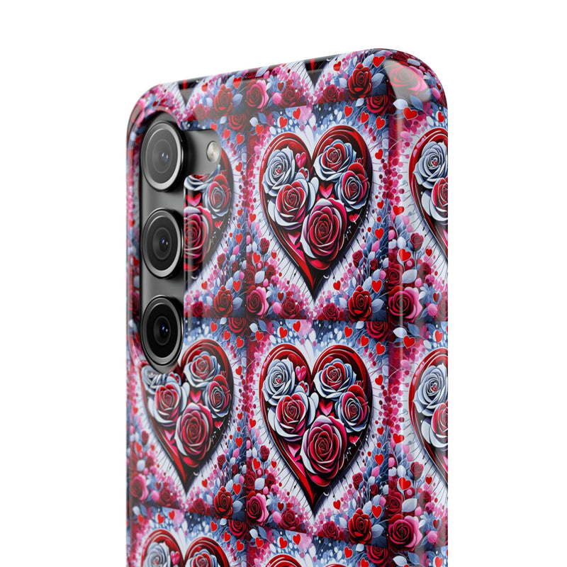Rose Heart - Slim Phone Case