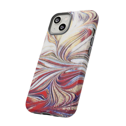 Abstract Acrylic Swirl Tough Cases