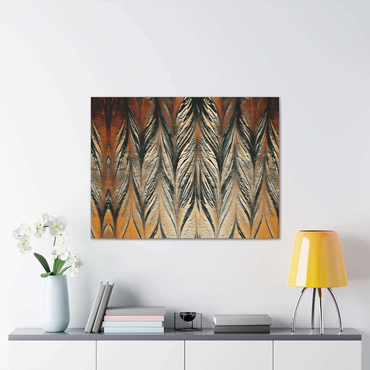 Acrylic Arrow Canvas Stretched, 0.75"