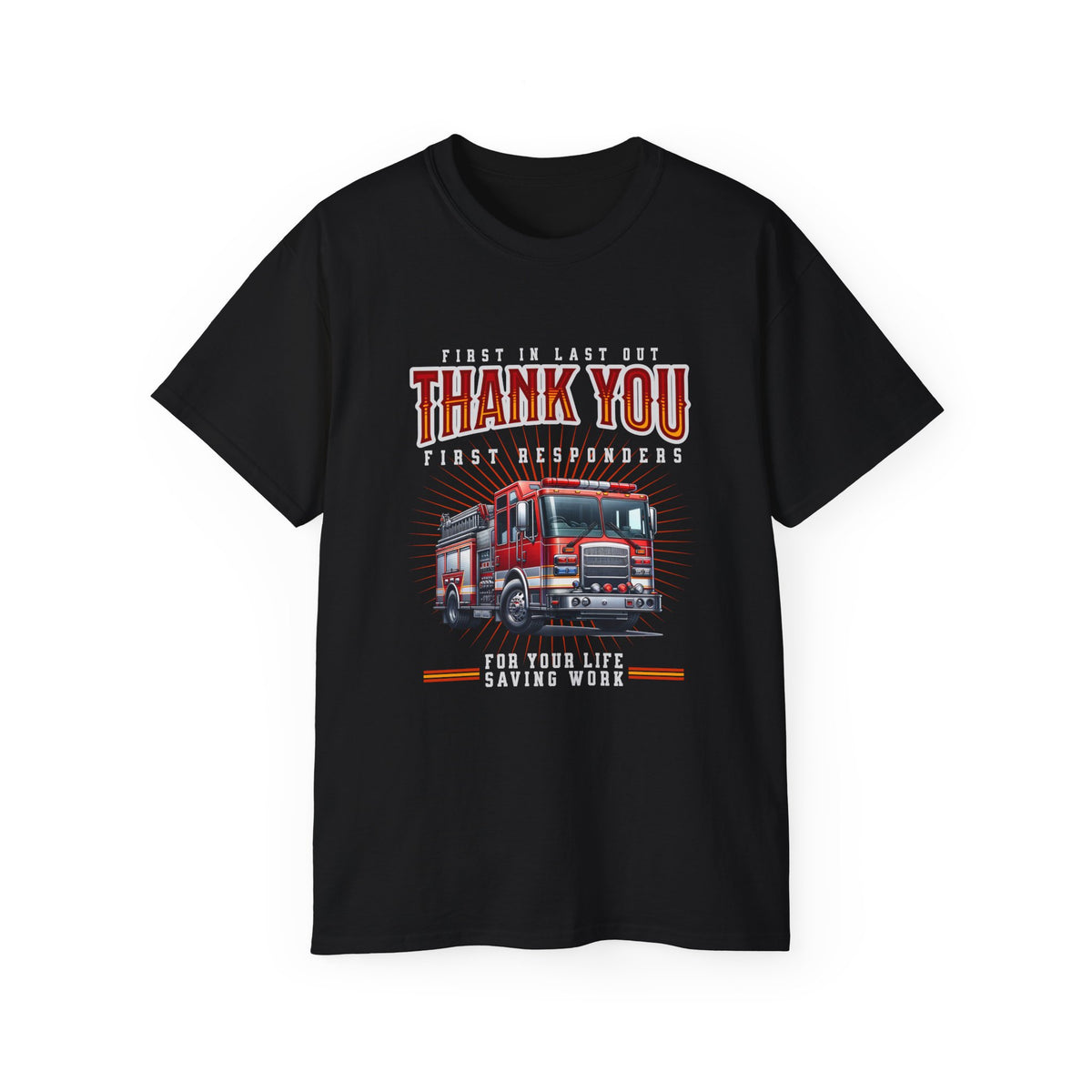 Thank You First Responders Unisex Ultra Cotton T-Shirt