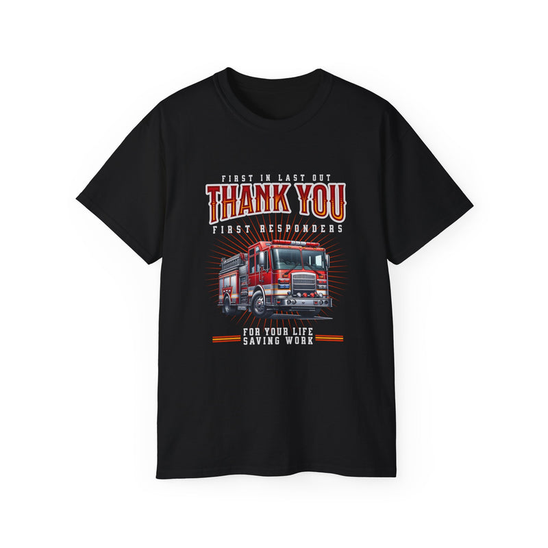 Thank You First Responders Unisex Ultra Cotton T-Shirt