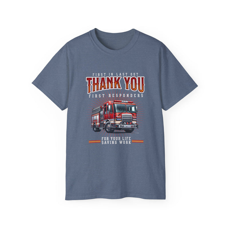 Thank You First Responders Unisex Ultra Cotton T-Shirt