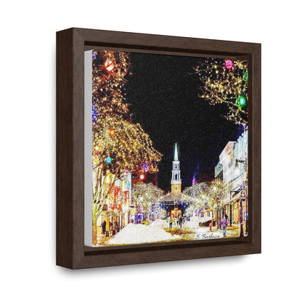 Square Framed Premium Gallery Wrap Canvas