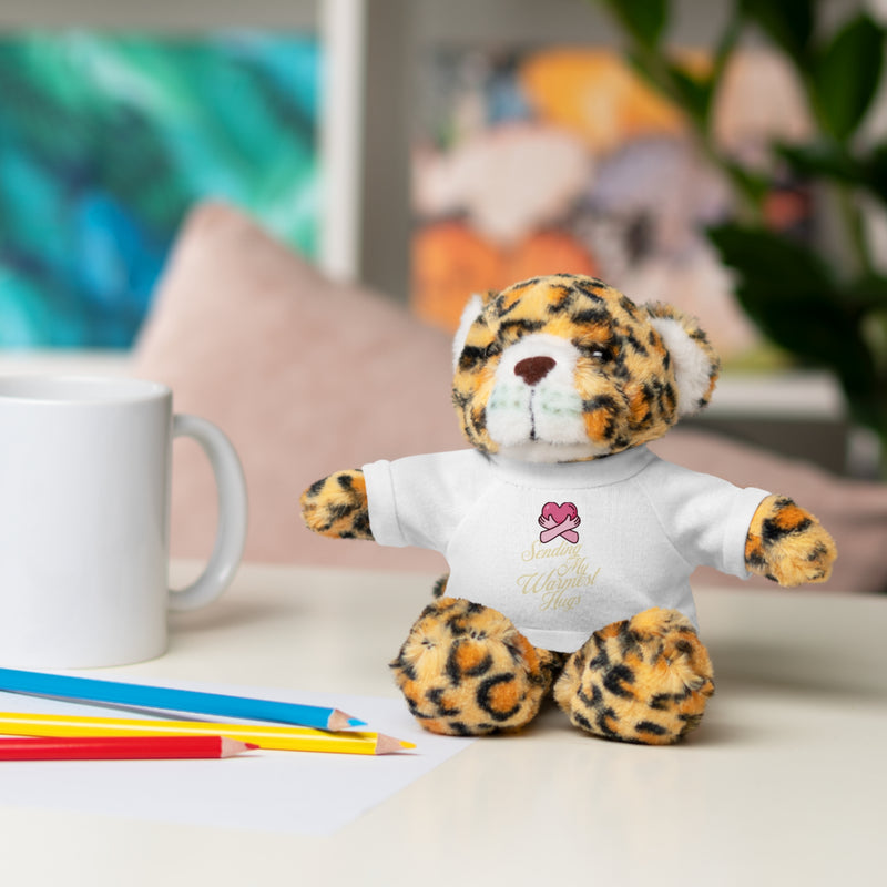 Sending My Warmest Hugs - Sympathy Stuffed Animals with Tee