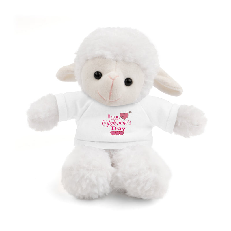 Happy Valentine's Day - Romantic Stuffed Animals with Tee