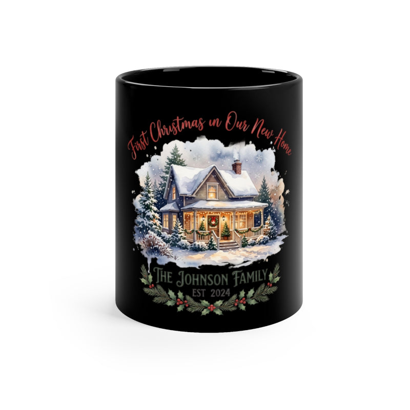 Black Coffee Mug, 11oz