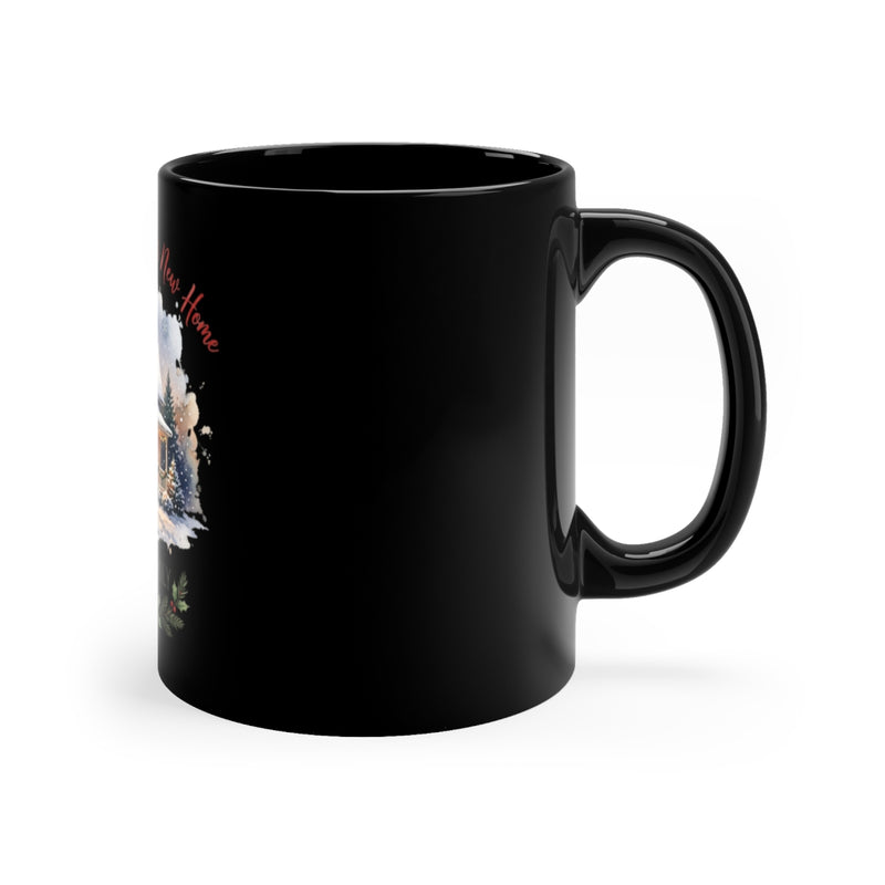 Black Coffee Mug, 11oz